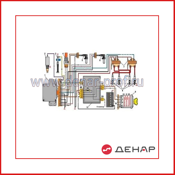 Типовой комплект учебного оборудования "Микропроцессорная система зажигания"